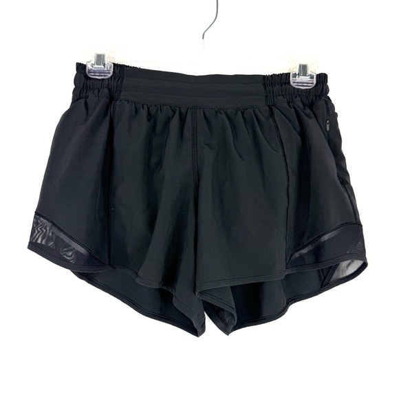 lululemon athletica Pants - Lululemon athletica hotty hot short size tall 8 black